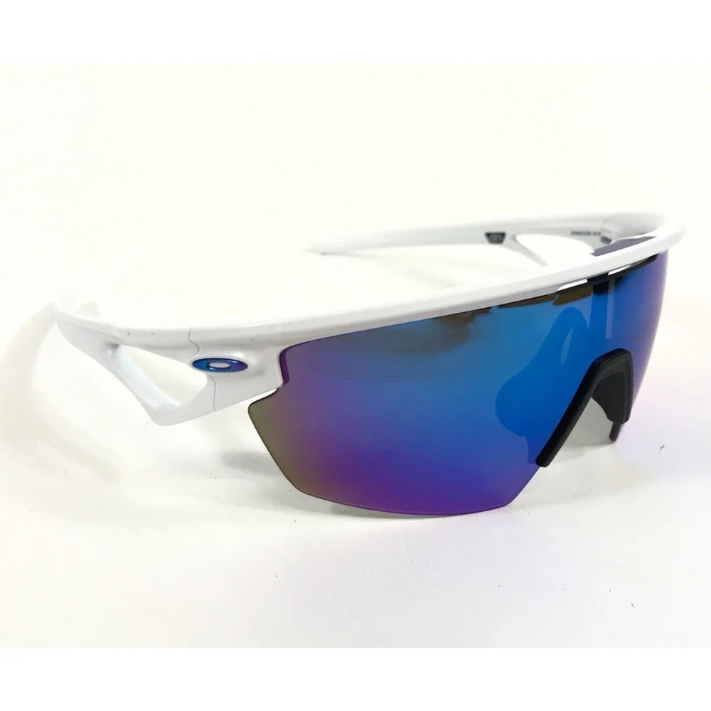 Oakley Sunglasses Sphaera OO9403-0236 Matte White with Prizm Sapphire Polarized